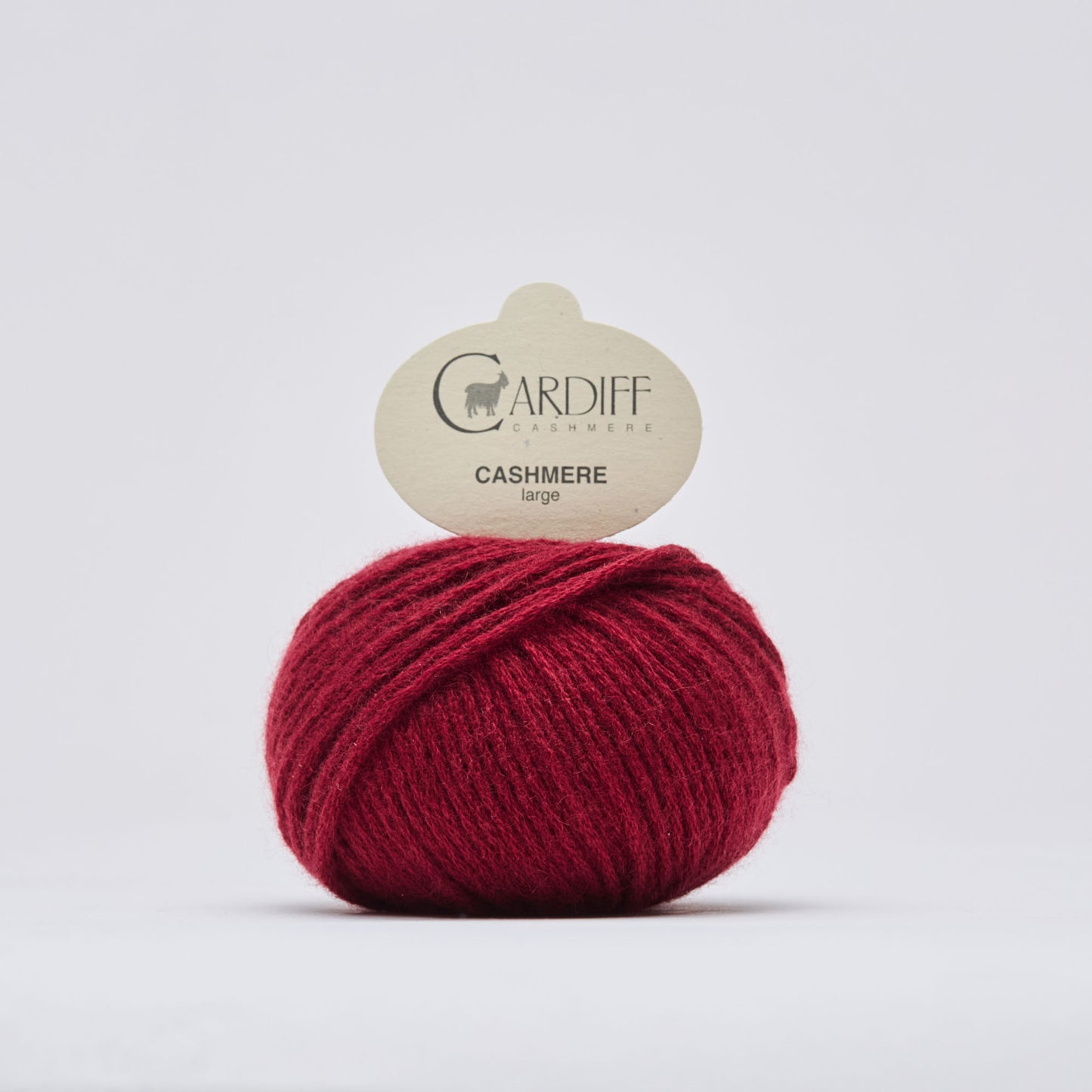 Cardiff Cashmere Large – 100% mongolische Kaschmirwolle, 12-fädig, Nadelstärke 5 mm