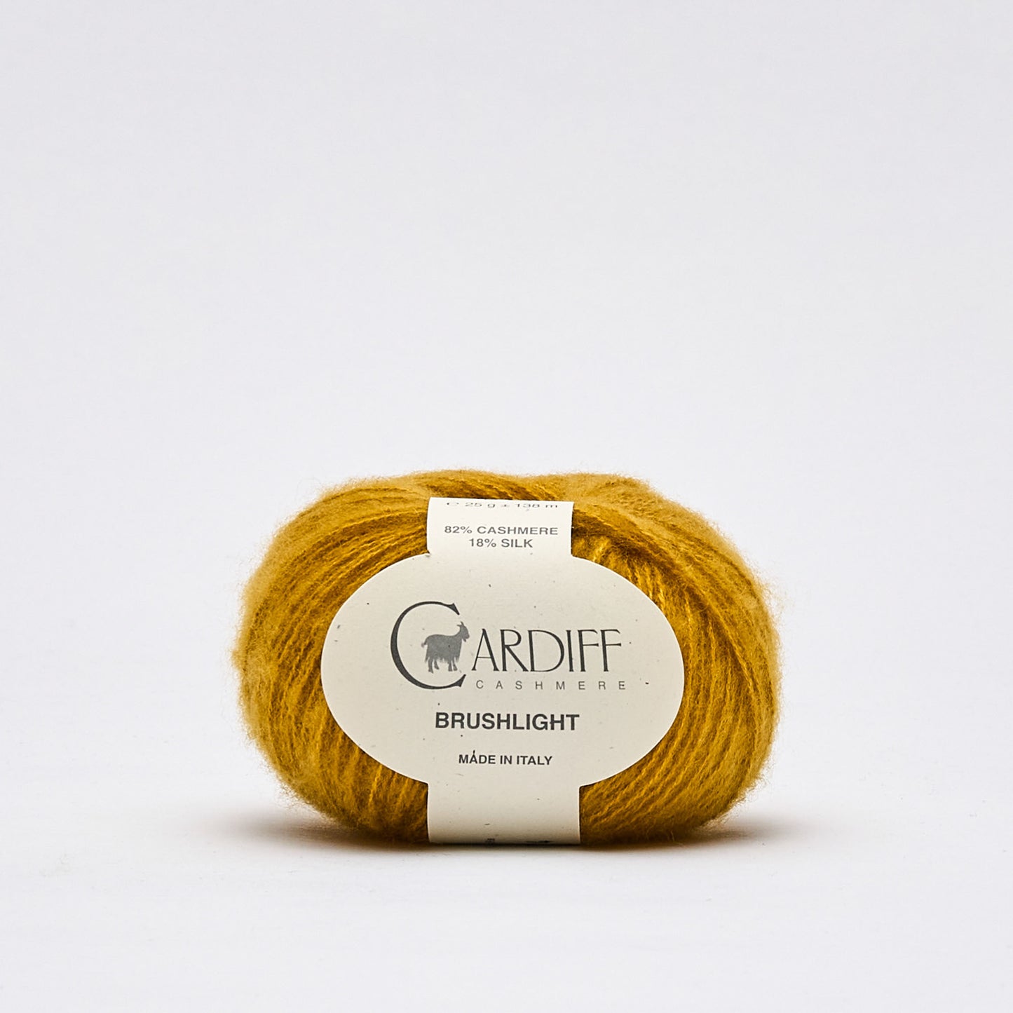 Kaschmirwolle - Cardiff Cashmere Brushlight - NS 3.5-4mm
