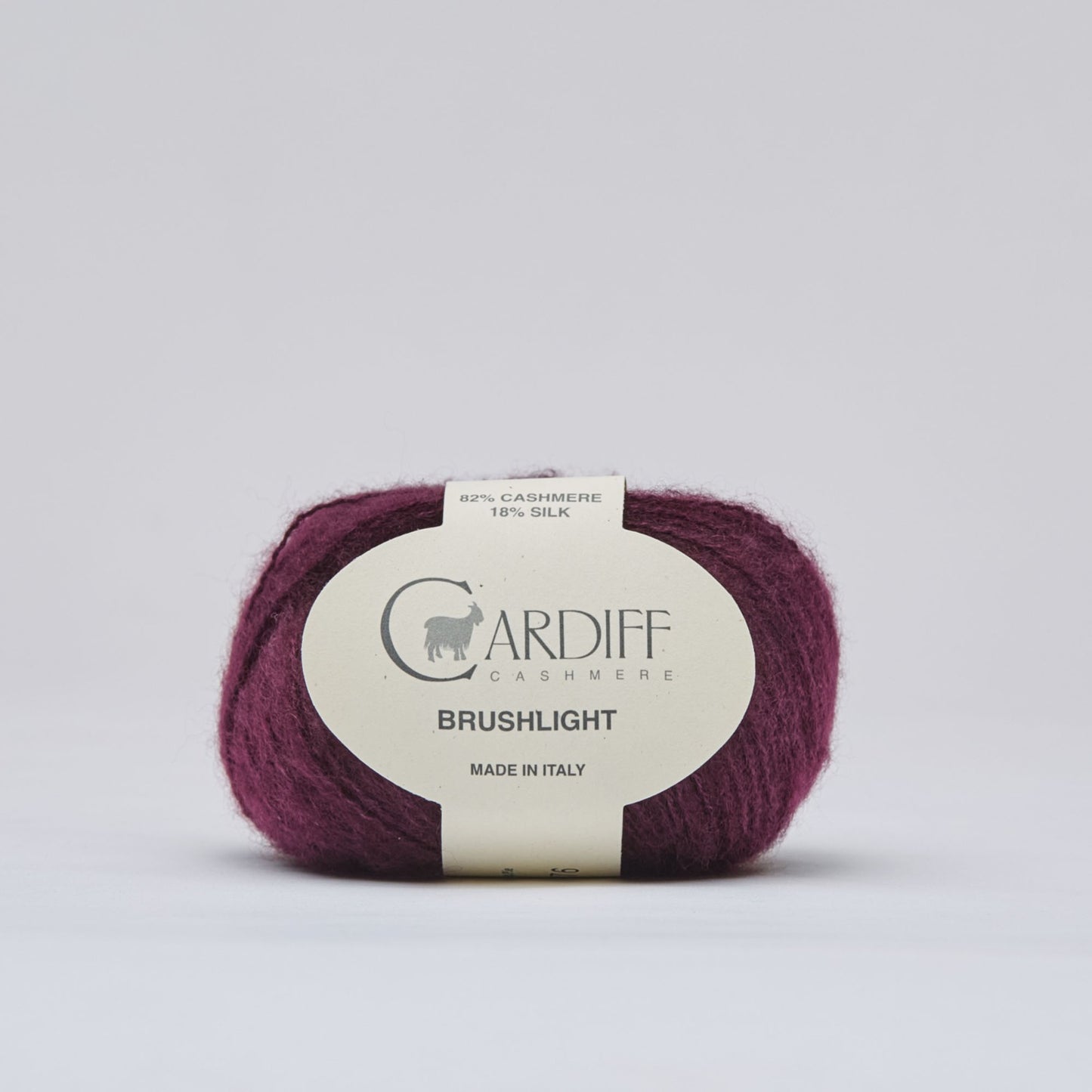 Cashmere wool - Cardiff Cashmere Brushlight - NS 3.5-4mm