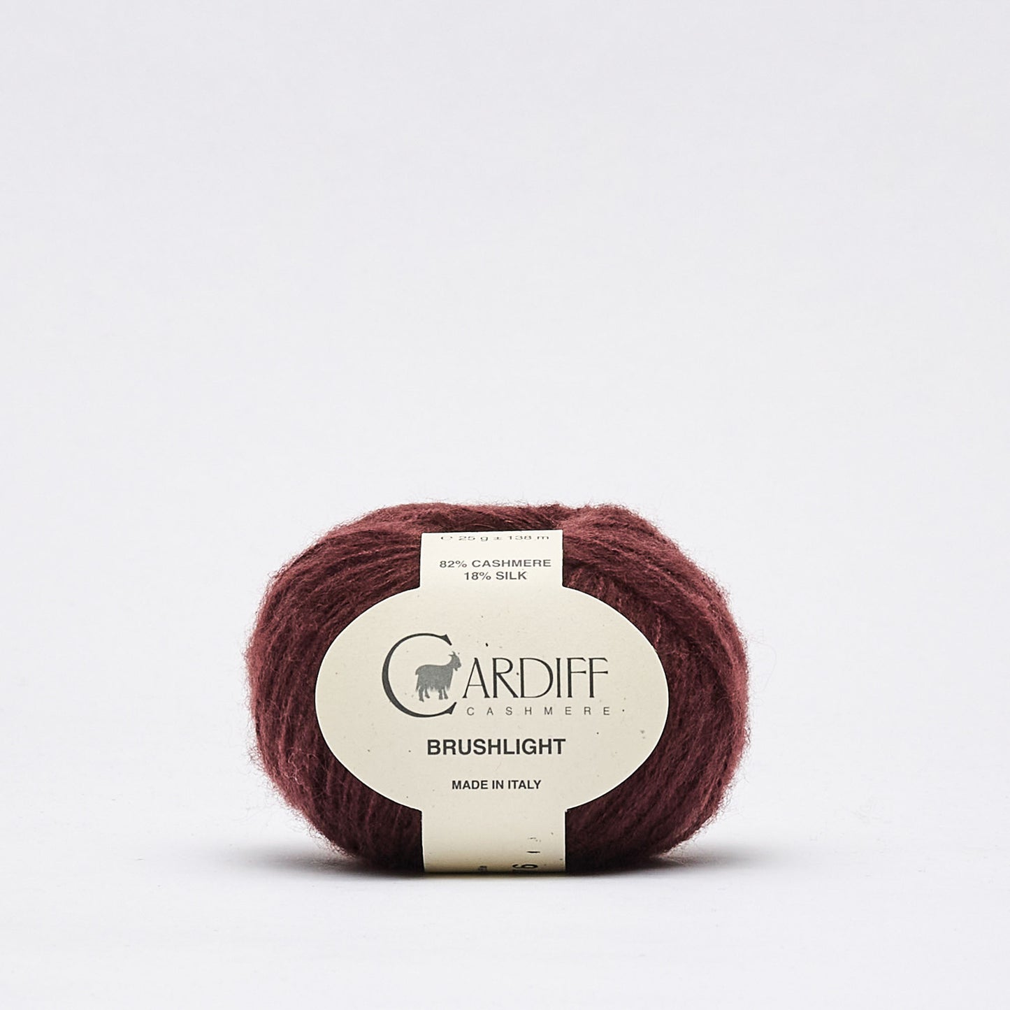 Kaschmirwolle - Cardiff Cashmere Brushlight - NS 3.5-4mm