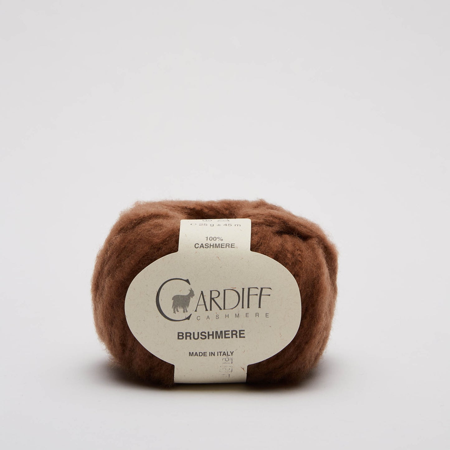 Cashmere wool - Cashmere Brushmere - NS 6.5 -7.5 mm