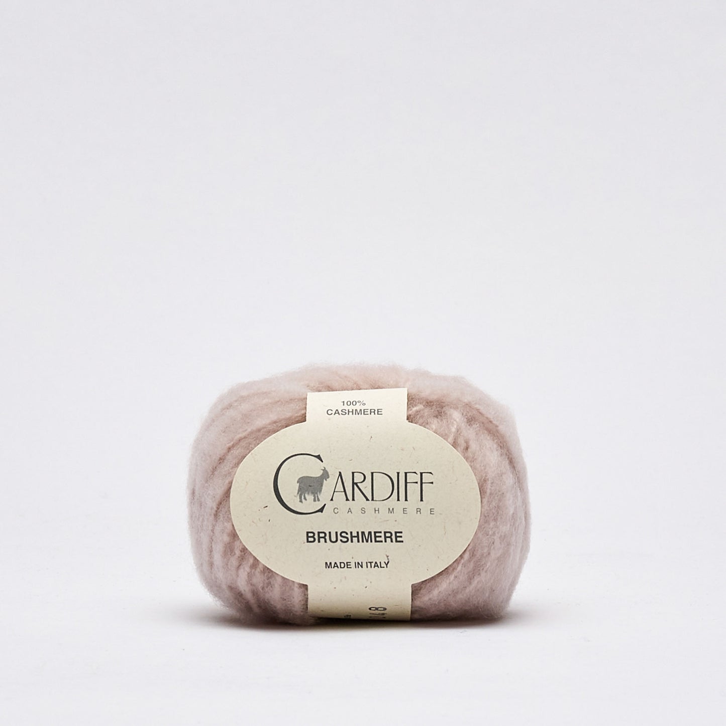 Cashmere wool - Cashmere Brushmere - NS 6.5 -7.5 mm