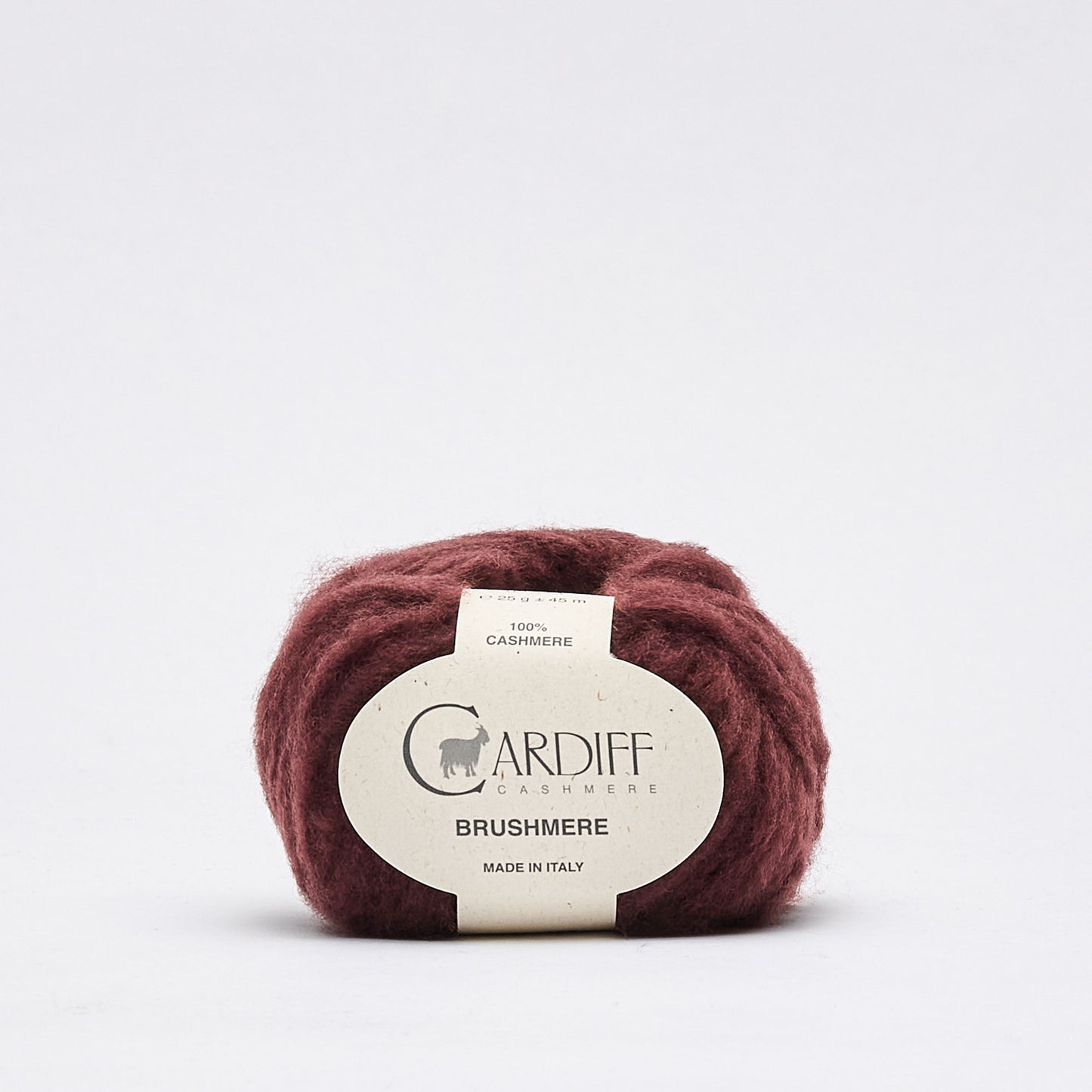 Cashmere wool - Cashmere Brushmere - NS 6.5 -7.5 mm