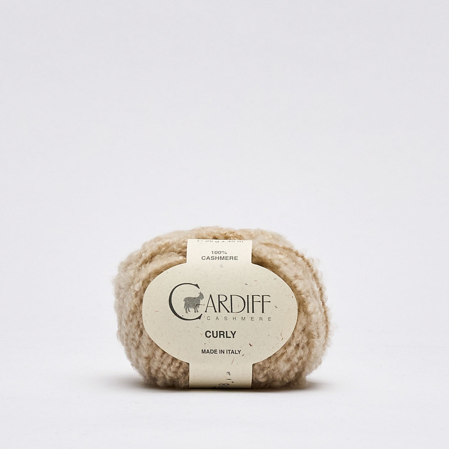 Kaschmirwolle Curly - Boucléwolle aus 100 % Cashmere