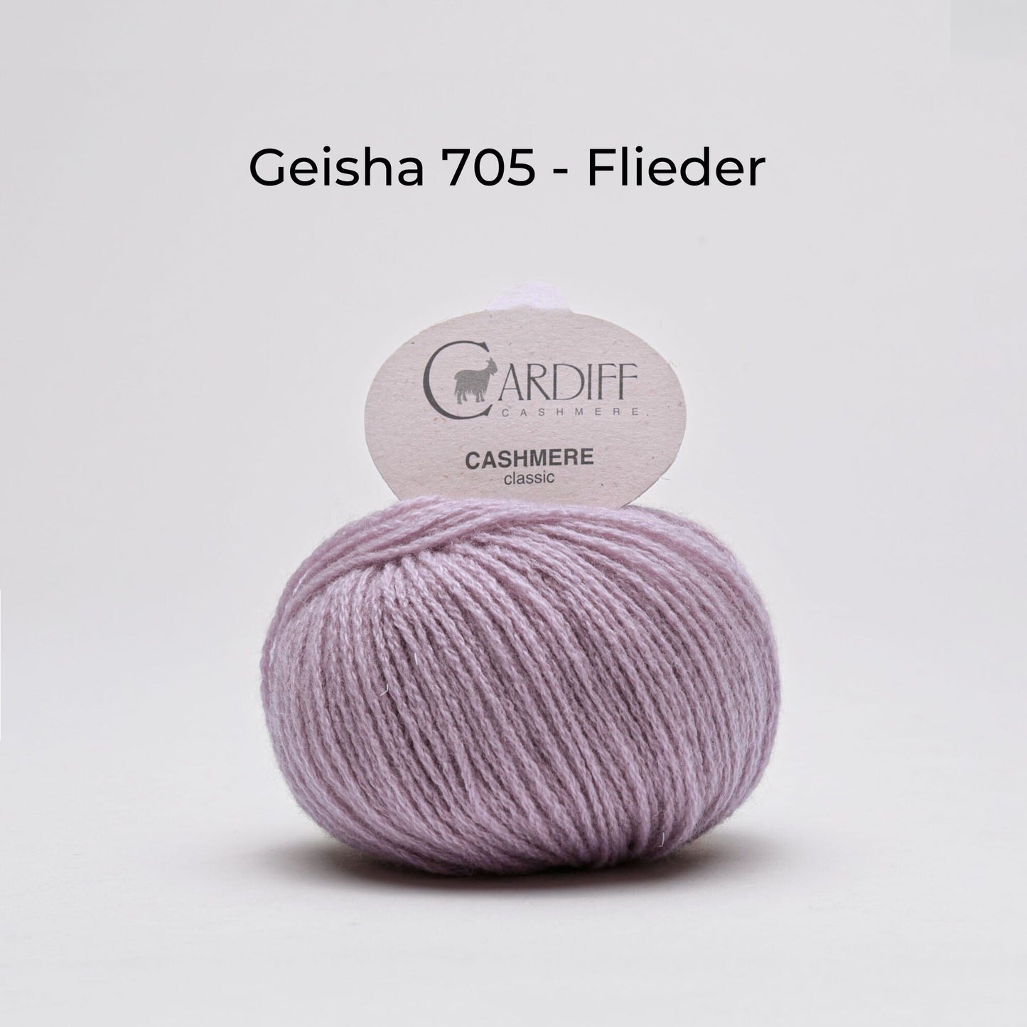Cashmere wool - Cardiff Cashmere Classic 6/28 - NS 3.5-4.5 mm
