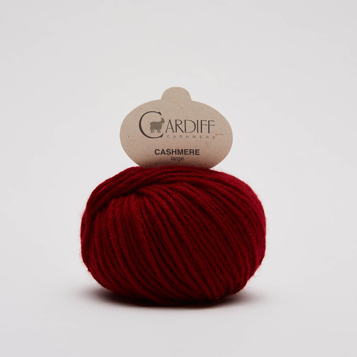 Cardiff Cashmere Large – 100% mongolische Kaschmirwolle, 12-fädig, Nadelstärke 5 mm