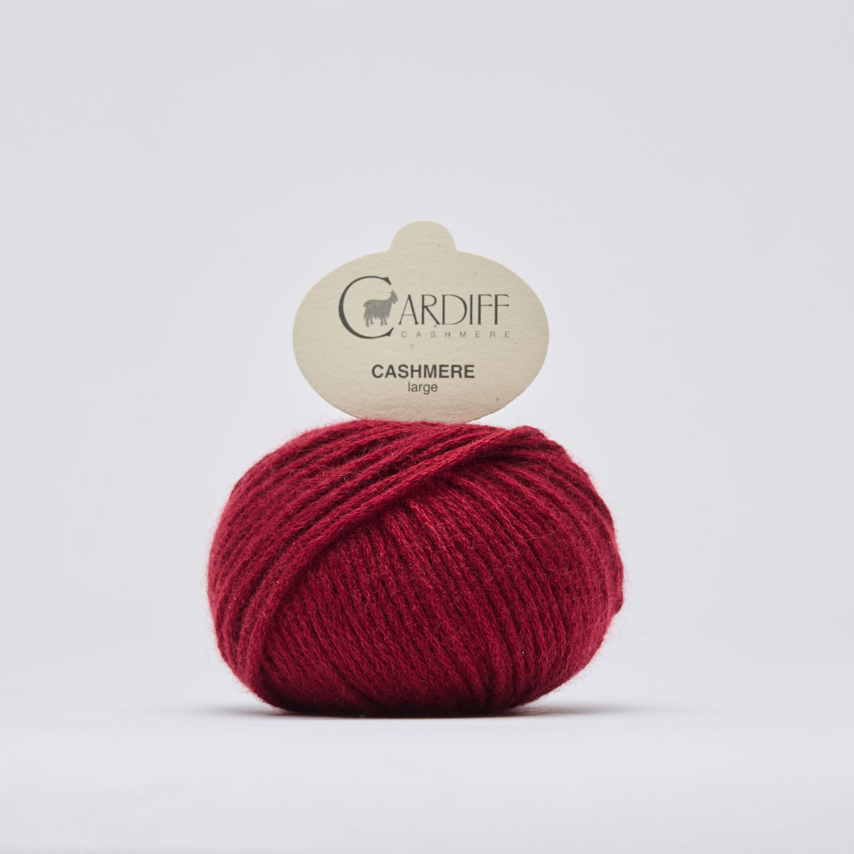 Cardiff Cashmere Large – 100% mongolische Kaschmirwolle, 12-fädig, Nadelstärke 5 mm