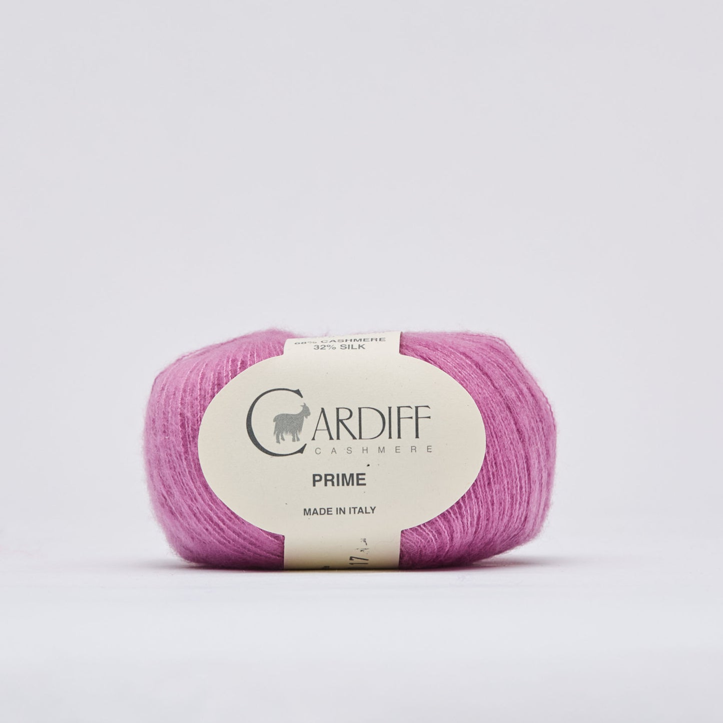 Cardiff Cashmere Prime – Flauschgarn 68% Cashmere & 32% Seide, Nadelstärke 3–3,5 mm