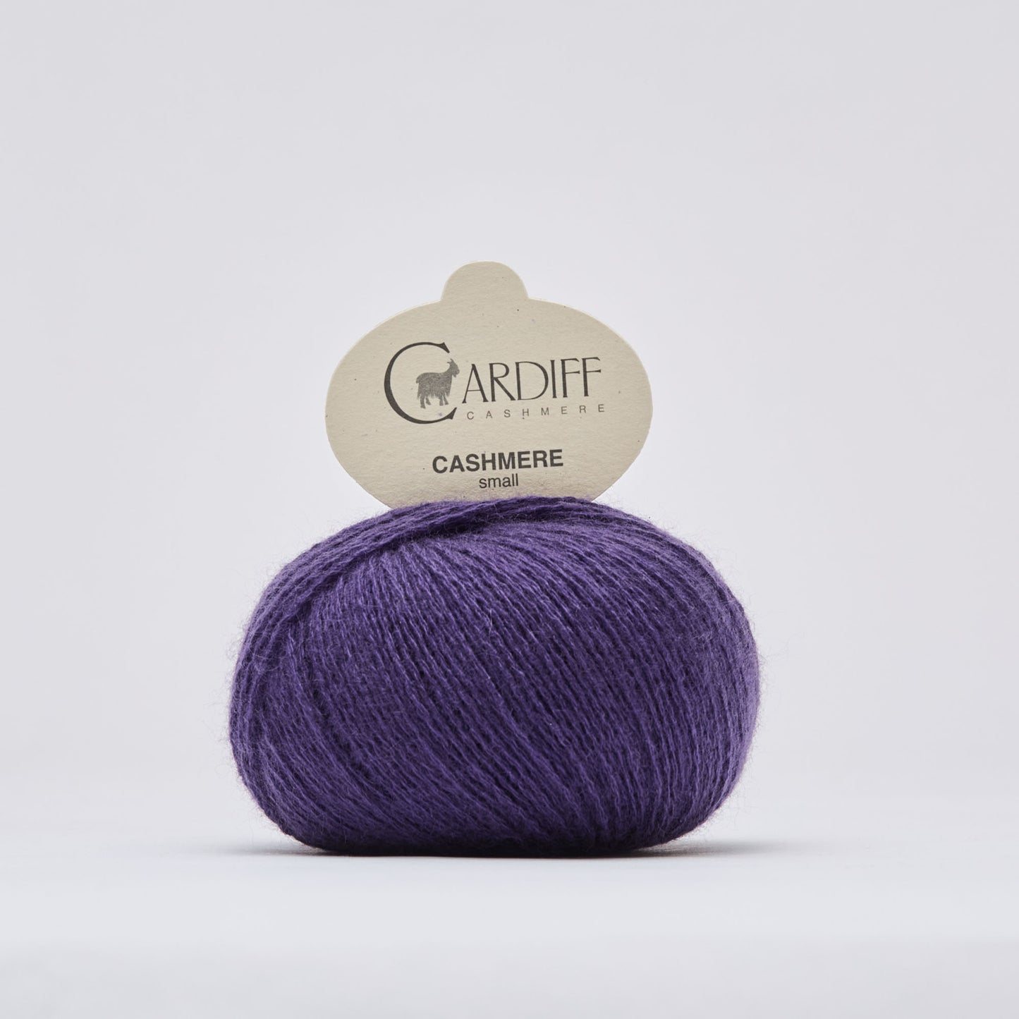 Cardiff Cashmere Small – 100% mongolische Kaschmirwolle, 4-fädig, Nadelstärke 2,5–3,5 mm
