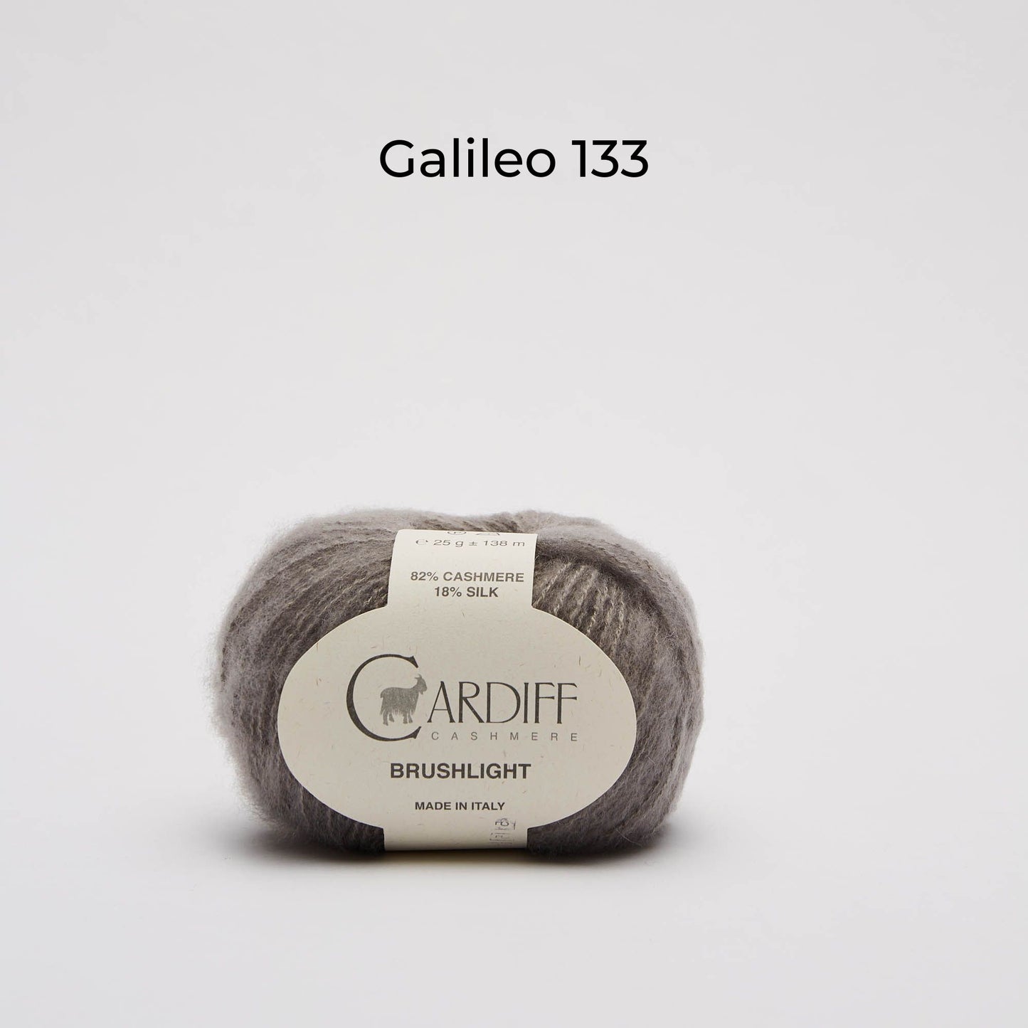 Kaschmirwolle - Cardiff Cashmere Brushlight - NS 3.5-4mm