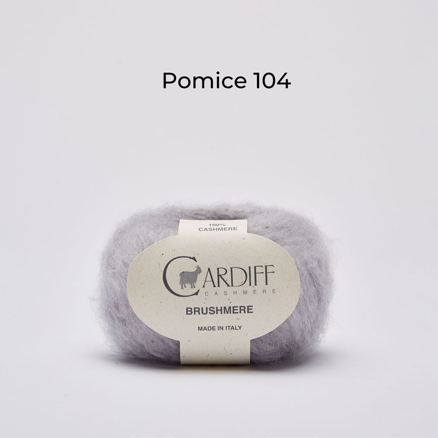 Cashmere wool - Cashmere Brushmere - NS 6.5 -7.5 mm