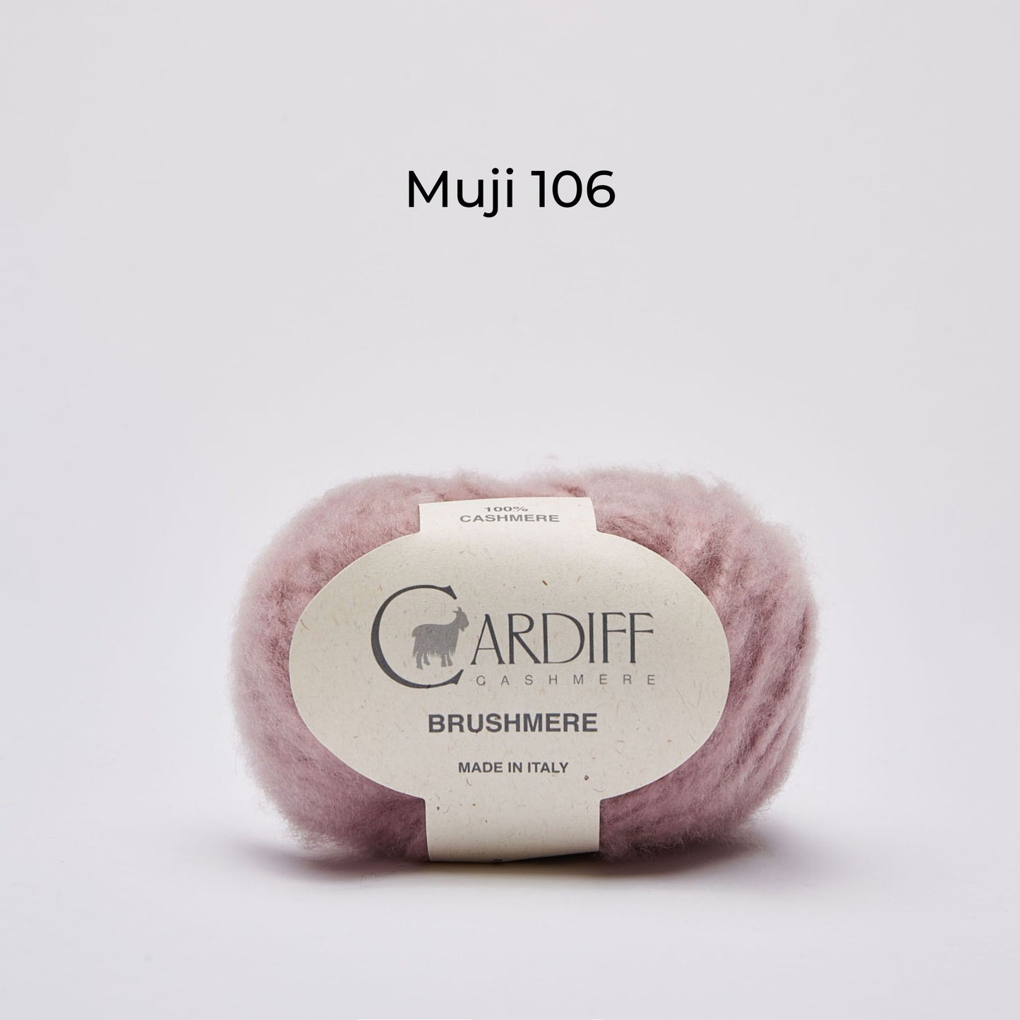Cashmere wool - Cashmere Brushmere - NS 6.5 -7.5 mm