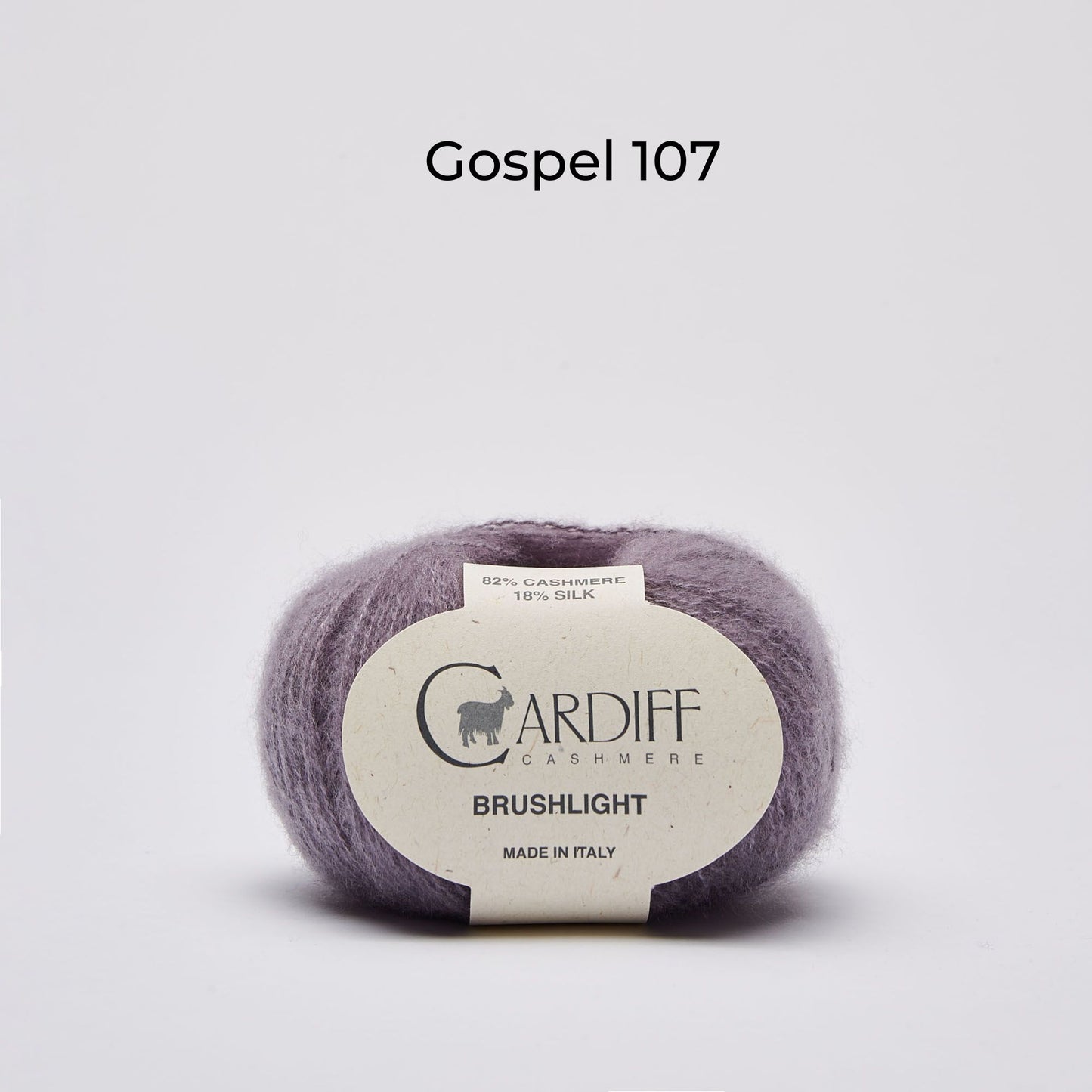 Cashmere wool - Cardiff Cashmere Brushlight - NS 3.5-4mm