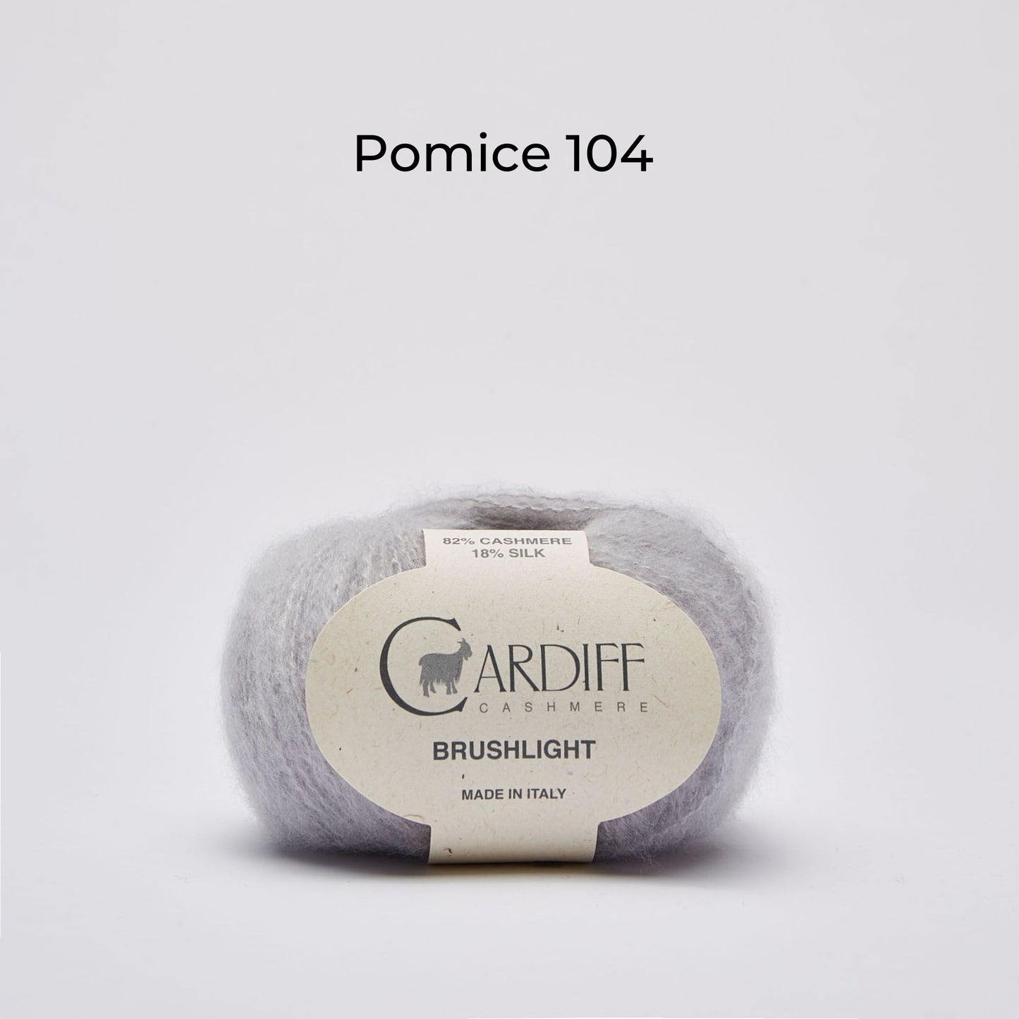 Kaschmirwolle - Cardiff Cashmere Brushlight - NS 3.5-4mm