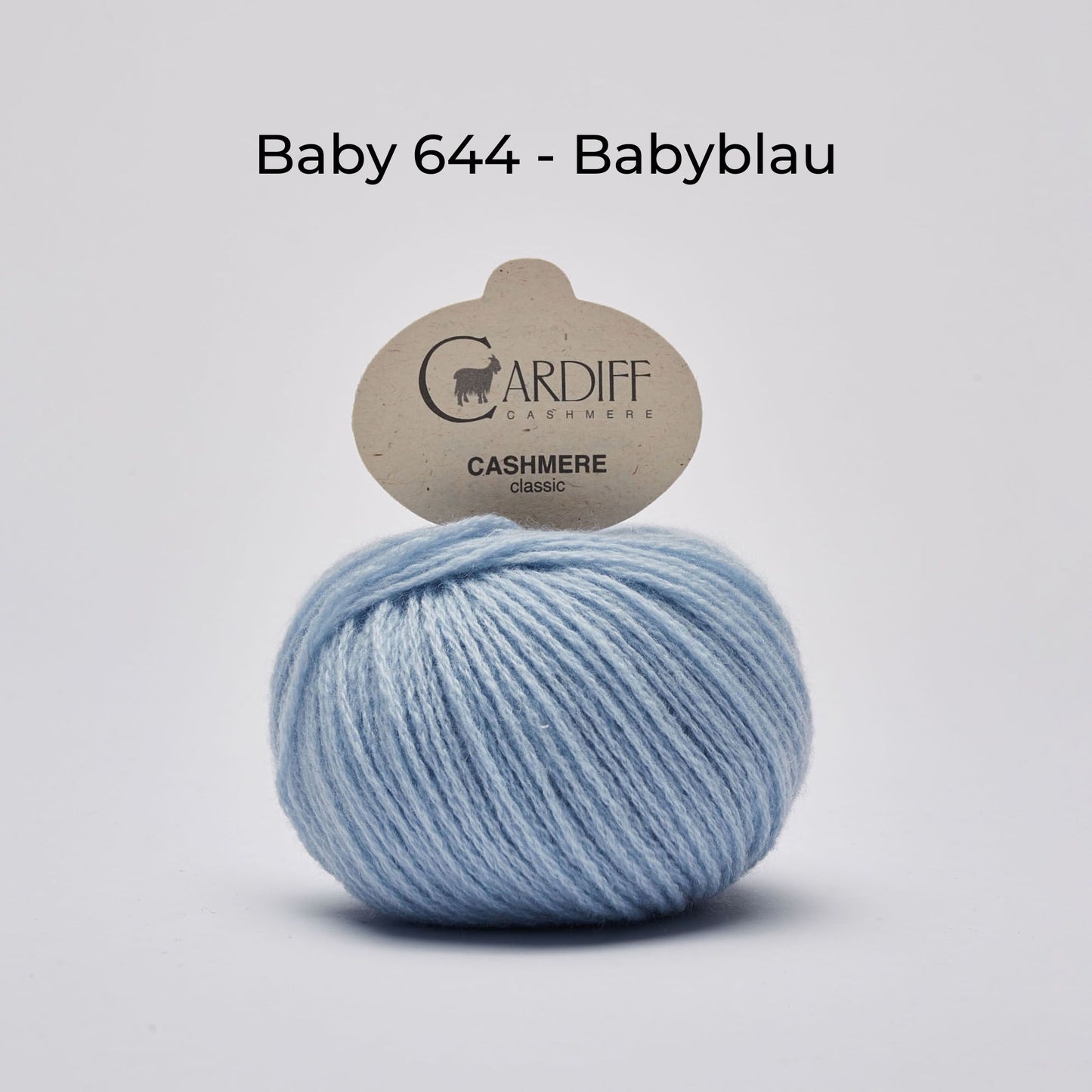 Kaschmirwolle - Cardiff Cashmere Classic 6/28 - NS 3.5-4.5 mm